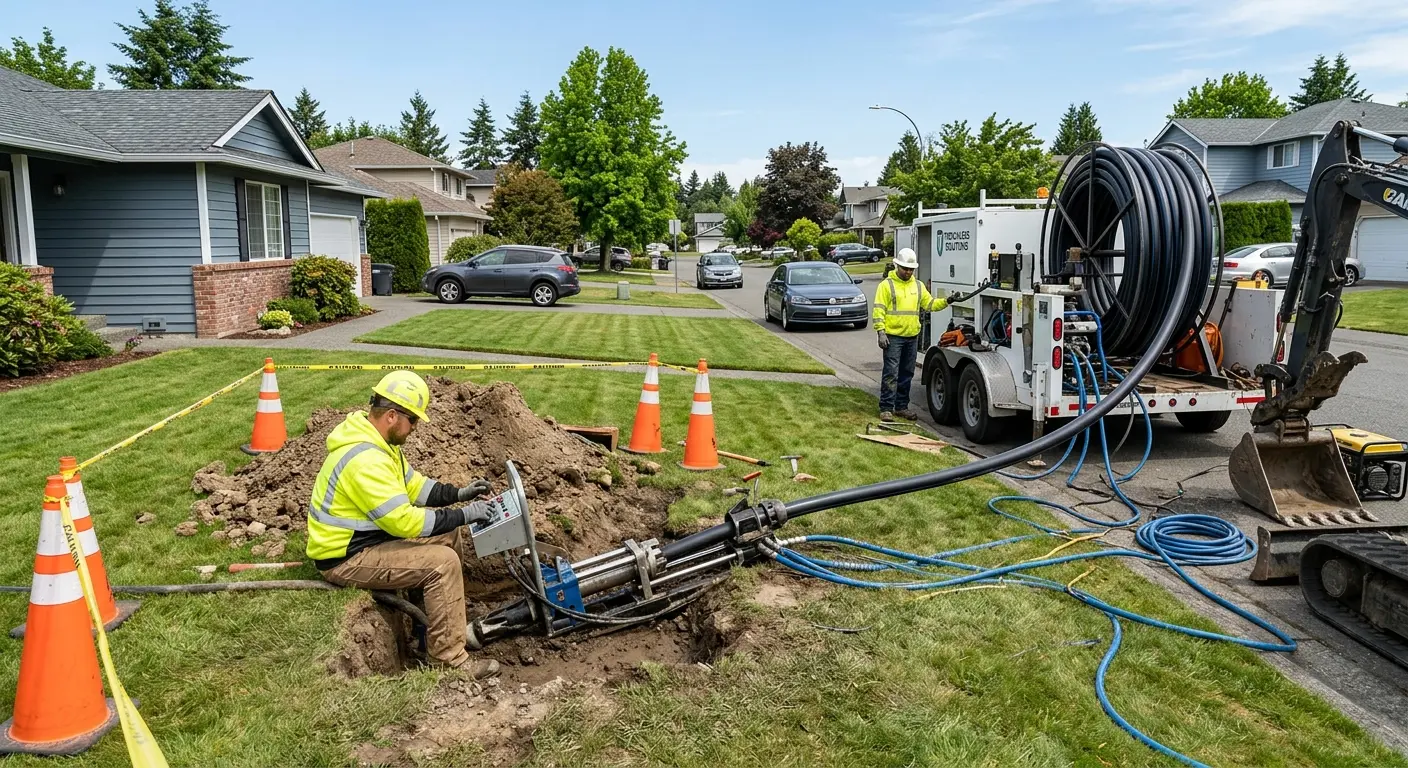 Trenchless Sewer Repair in Mount Healthy, OH